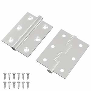 vidaXL Hing 2 tk H&otilde;bedane 50 x 38 x 1,3 mm Teras