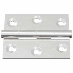 Závěs 2 pcs Stříbrná 50 x 38 x 1,3 mm Ocel - obrázek 5