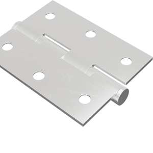 Závěs 720 pcs Stříbrná 50 x 38 x 1,3 mm Ocel - obrázek 7