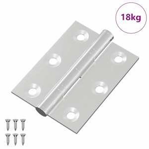 Závěs 720 pcs Stříbrná 50 x 38 x 1,3 mm Ocel - obrázek 2