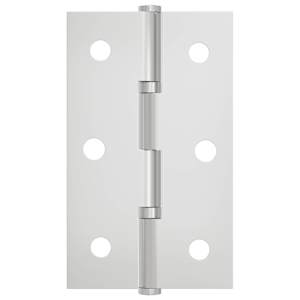 Závěs Jednobarevný 12 ks Stříbrná 58 x 35 x 1 mm Ocel - obrázek 6