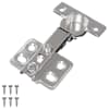 vidaXL Hing 12 tk Nikkel 85 x 52,5 x 9,5 mm Raud