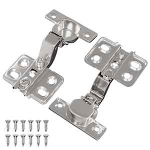 vidaXL Hing 2 tk Nikkel 85 x 52,5 x 9,5 mm Raud