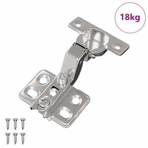 Závěs 254 pcs Niklová 85 x 52,5 x 9,5 mm Železo - obrázek 2