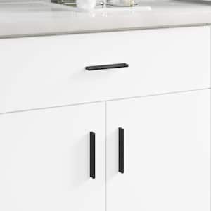 Ročaj 2 pcs Črna 106 x 7,4 x 15,5 mm Aluminij