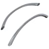 vidaXL K&auml;epide 2 tk H&otilde;bedane 107 x 3.6 x 23 mm Roostevaba teras