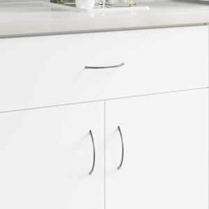 Ročaj 1385 pcs srebrna 107 x 3.6 x 23 mm Nerjaveče jeklo