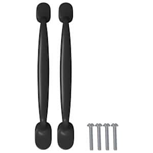 Nábytkové madlo 12 pcs Černá 130 x 19,4 x 22,3 mm Hliník - obrázek 5