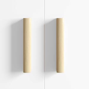Přímá rukojeť 587 ks Přírodní dřevo 130 x 25 x 30 mm - obrázek 6