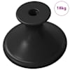 vidaXL K&auml;epide 1461 tk Must &Oslash;30 mm Alumiinium