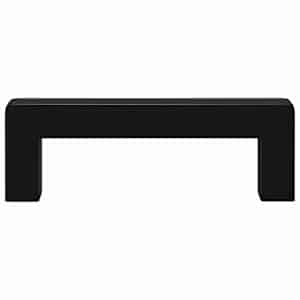 Nábytkové madlo 12 pcs Černá 110 x 12 x 36 mm Železo - obrázek 4