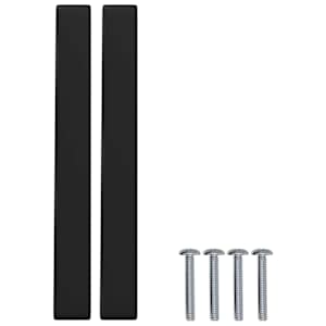 Nábytkové madlo 12 pcs Černá 110 x 12 x 36 mm Železo - obrázek 5