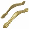 vidaXL K&auml;epide 2 tk Kuldne 143 x 19,2 x 20 mm Tsink-alliage