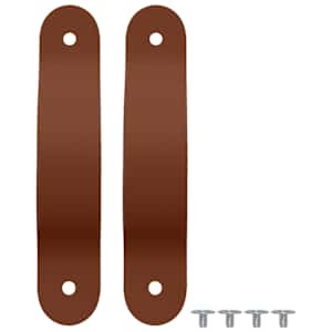 Úchyty na skříň 12 pcs Hnědá 140 x 25 x 2,3 mm PU - obrázek 5