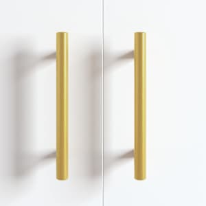 Madlo na skříň 12 pcs Zlatá 150 mm Nerezová ocel - obrázek 6