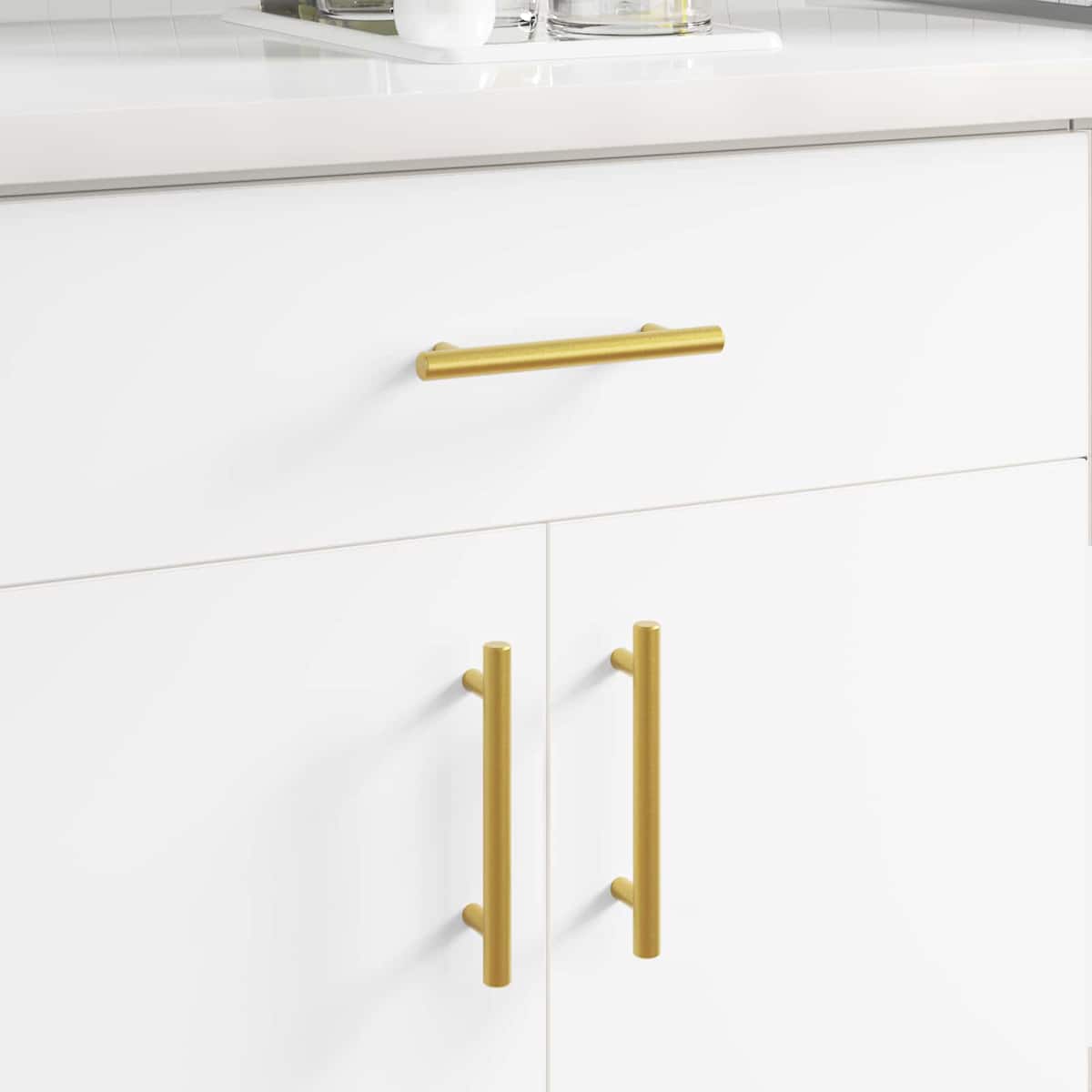Skab Håndtag 510 stk. Guld 150 mm Rustfrit stål
