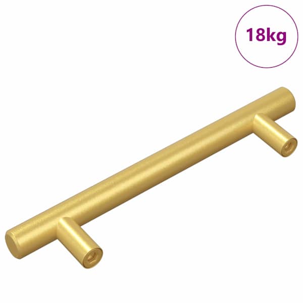 vidaXL Kappi K&auml;epide 510 tk Kuldne 150 mm Roostevaba teras