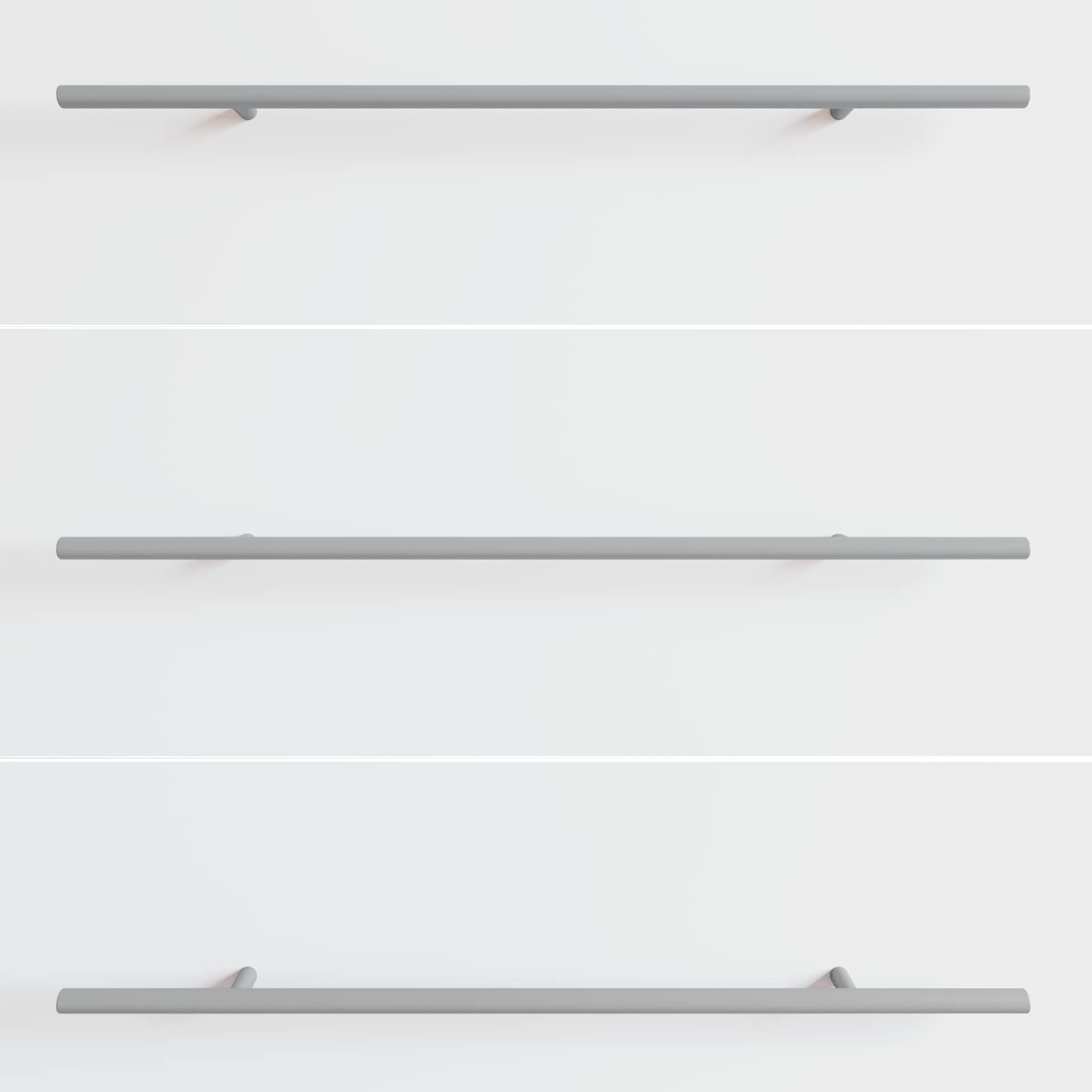 Ročaj 2 pcs srebrna 500 mm Jeklo - slika 6