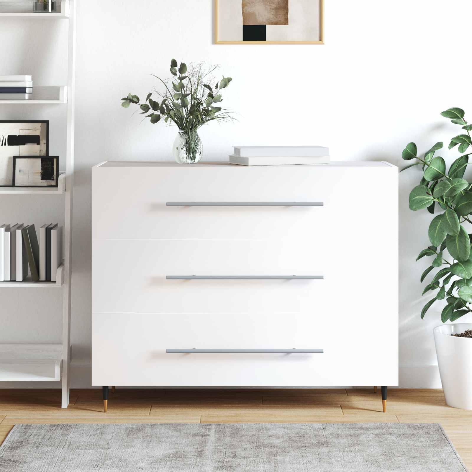 Ročaj 2 pcs srebrna 500 mm Jeklo - slika 3