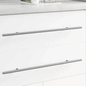 Rukojeť 2 pcs Stříbrná 500 mm Ocel - obrázek 1
