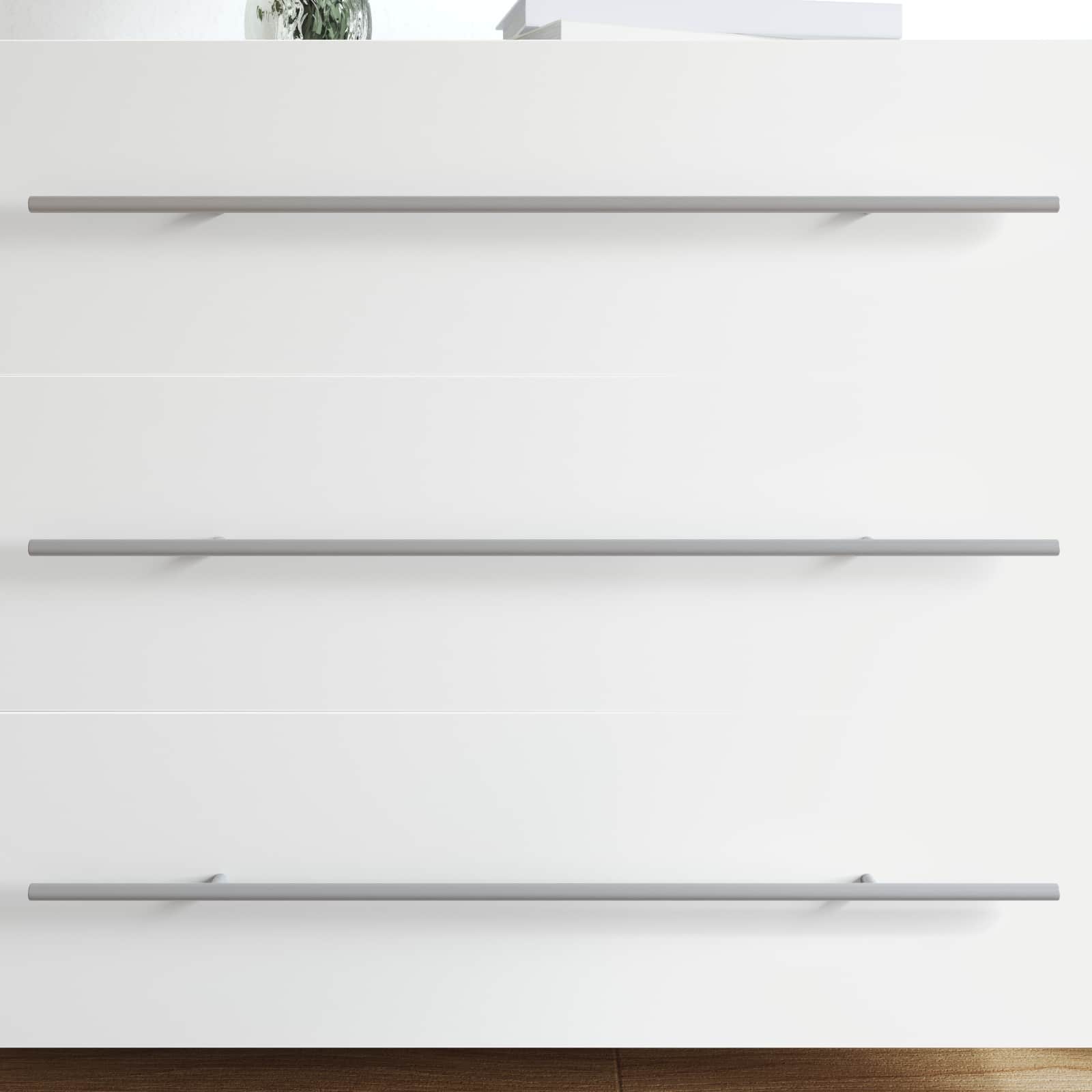 Ročaj za omaro 2 pcs srebrna 700 mm Nerjaveče jeklo - slika 6