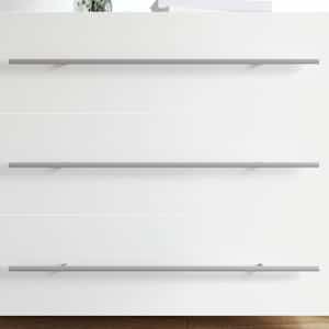Madlo na skříň 2 pcs Stříbrná 700 mm Nerezová ocel - obrázek 6