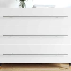 Madlo na skříň 12 pcs Stříbrná 800 mm Nerezová ocel - obrázek 6