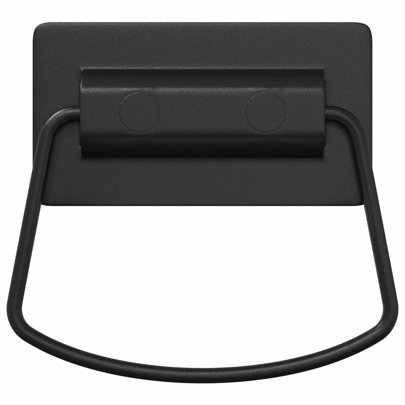 Kabineta rokturi Melna 85 x 45 mm Metāls