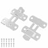 vidaXL Ukselukk 2 tk H&otilde;bedane 70 x 8 mm Teras