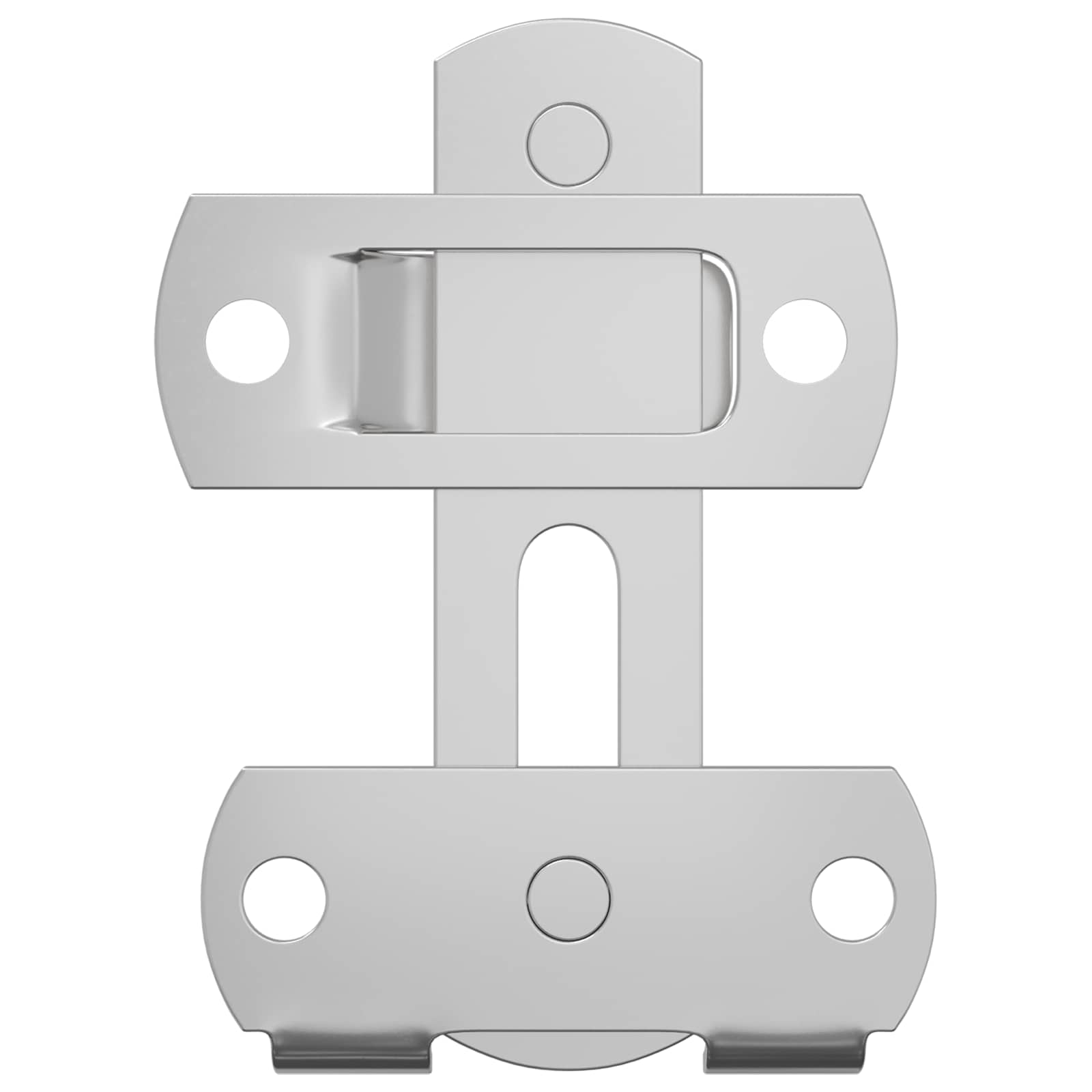 Zaklep za vrata 2 pcs srebrna 70 x 8 mm Jeklo - slika 6