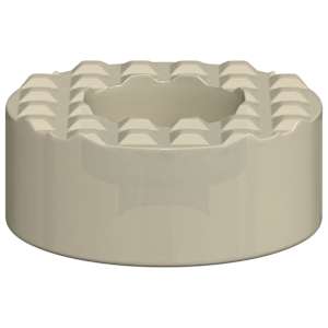 Ochrany nohy židle 12 pcs Transparentní Ø 15 x 16 mm PVC - obrázek 5