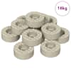 vidaXL Tooli jala p&otilde;randakaitsed 18000 tk L&auml;bipaistev &Oslash; 15 x 16 mm PVC