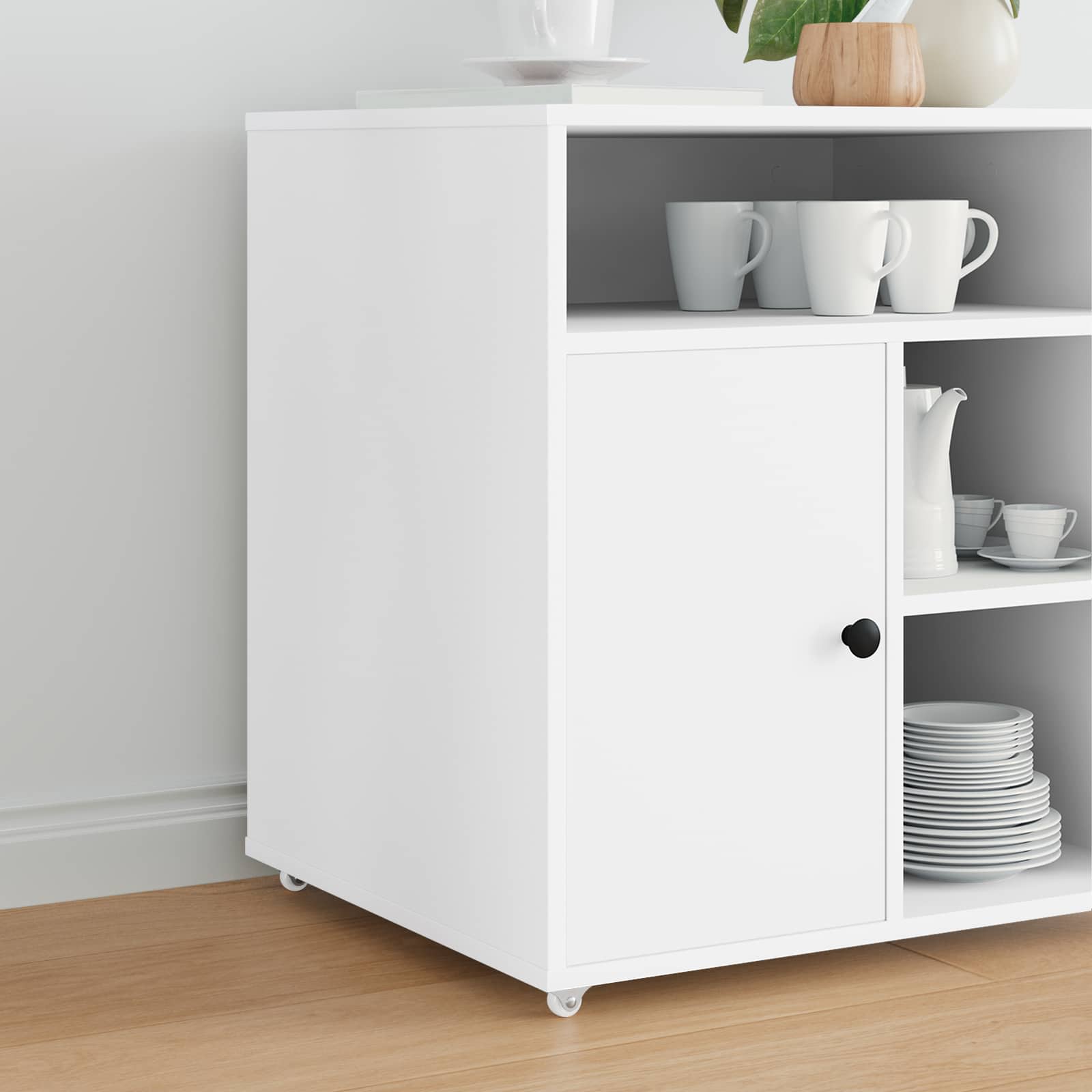 Kolesca 2 pcs Bela 42 x 11,5 x 29 mm elezo