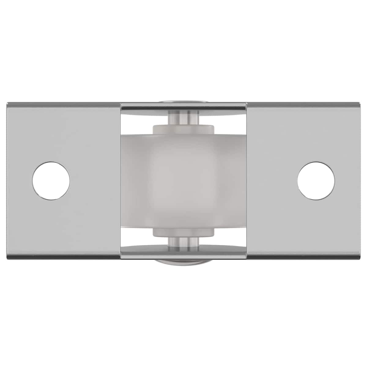 Hjul 2 stk. Hvid 42 x 11,5 x 29 mm Jern - Billede 7