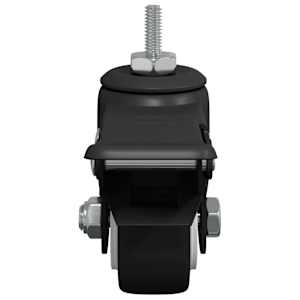 Kolečka 2 pcs Černá M6 x 37 mm Železo a nylon - obrázek 4