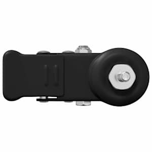 Kolečka 2 pcs Černá M6 x 37 mm Železo a nylon - obrázek 6