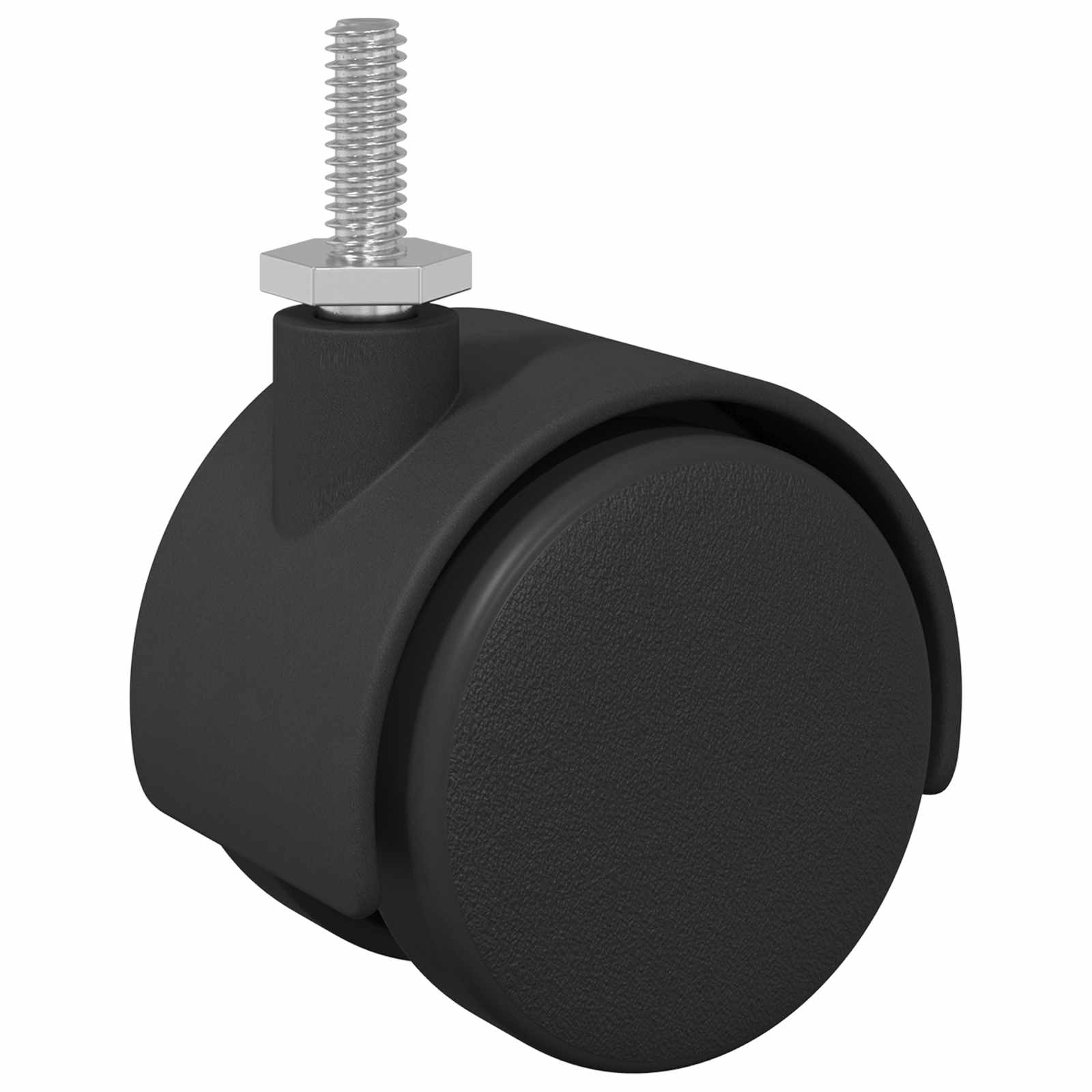 Kolesci 2 pcs Črna 40,1 x 37,8 mm PP in železo - slika 5