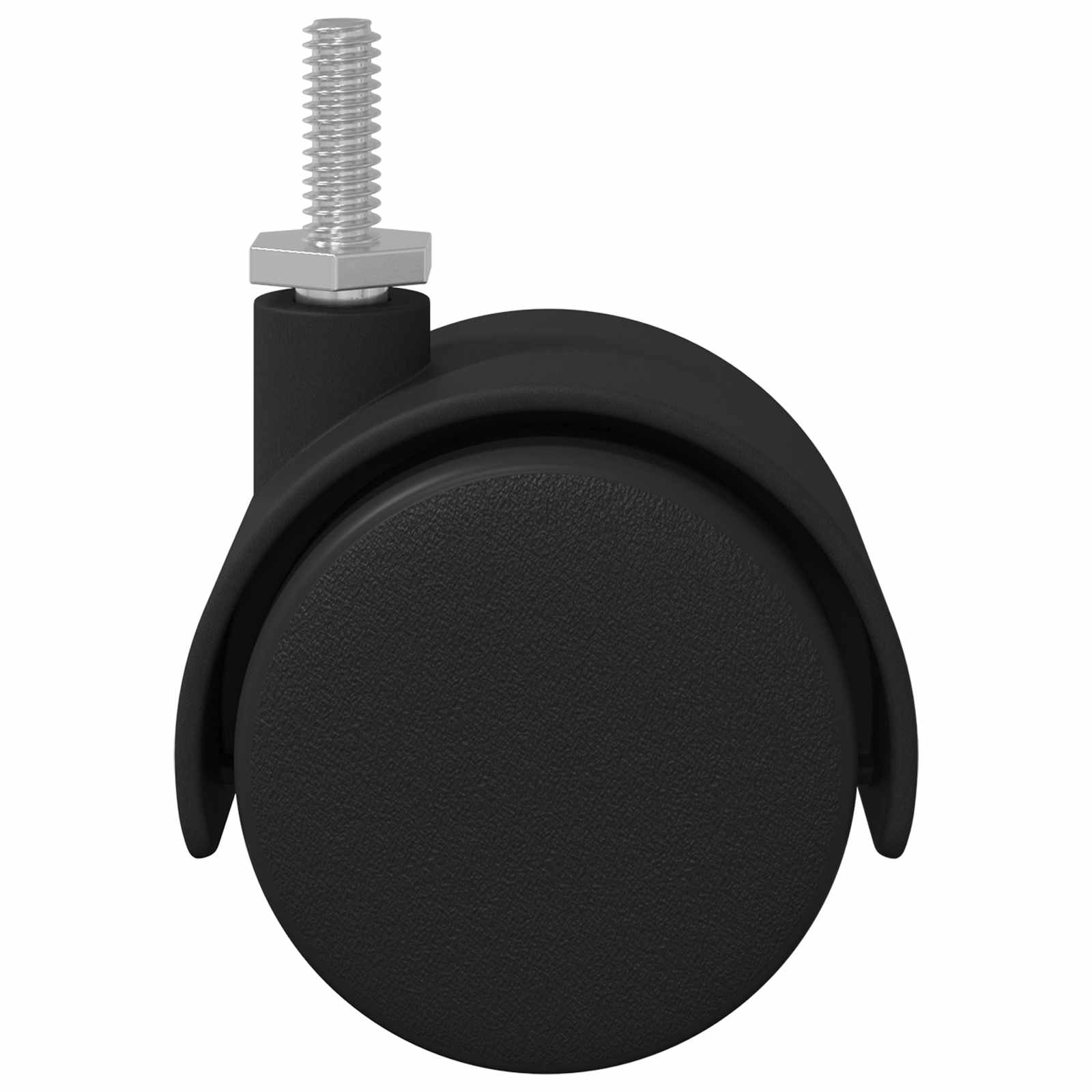 Kolesci 2 pcs Črna 40,1 x 37,8 mm PP in železo - slika 3