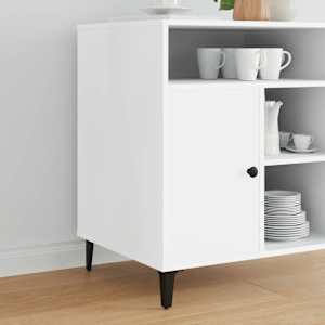 Kosi pohištva 2 pcs Črna 54,1 x 54,1 x 100 mm elezo