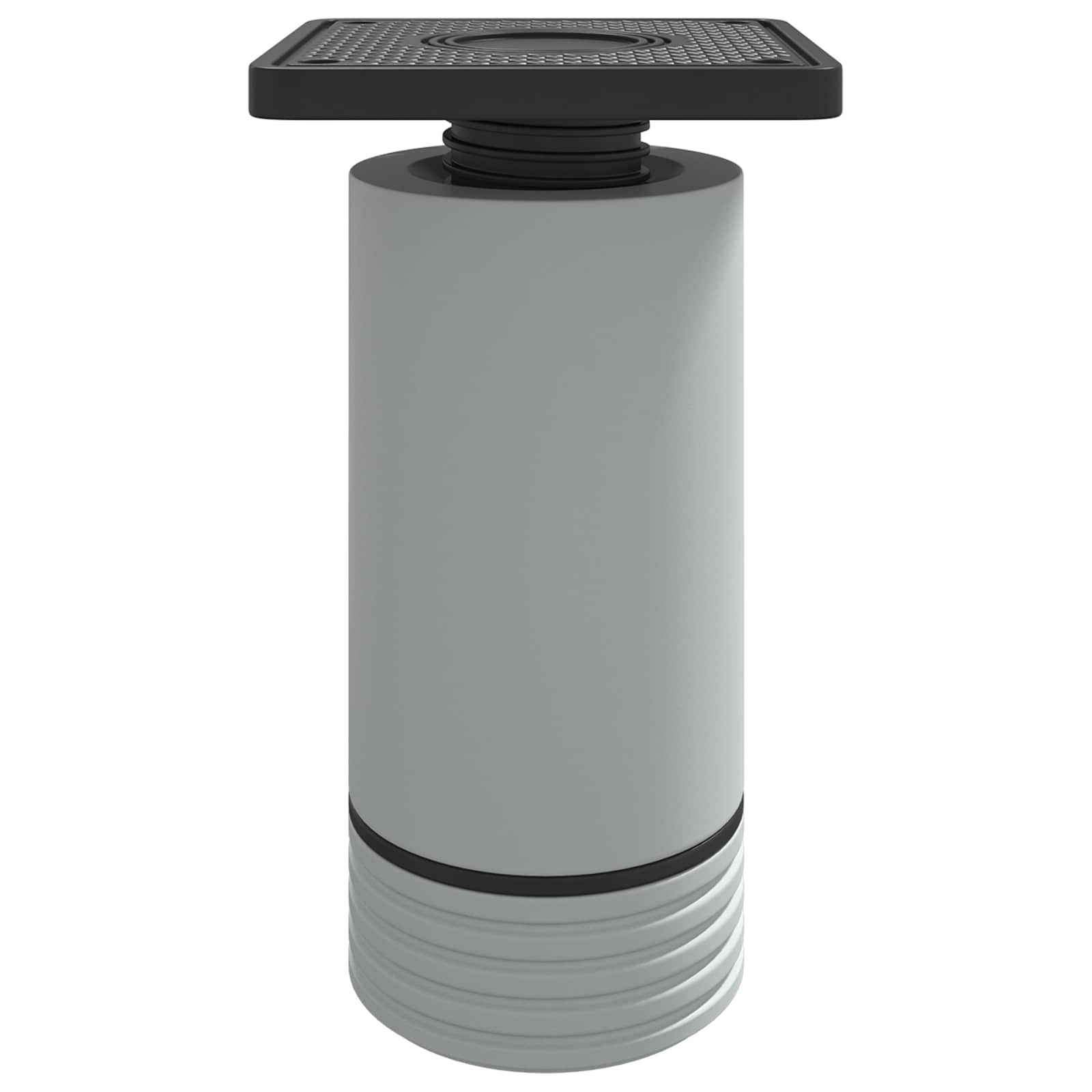 Thumbnail - vidaXL Möbelbeine Verstellbar 12 pcs Weiß 64 x 64 x 100 mm PP