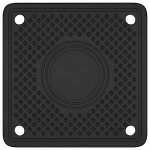 Nábytkové nohy Nastavitelná 12 pcs Bílá 64 x 64 x 100 mm PP - obrázek 6
