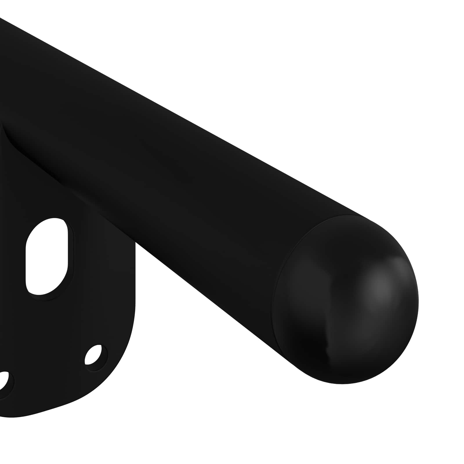 Kosi pohištva 2 pcs Črna 66 x 36 x 160 mm elezo - slika 8