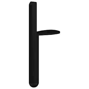 Nábytkové nohy 2 pcs Černá 66 x 36 x 160 mm Železo - obrázek 2