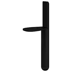 Nábytkové nohy 2 pcs Černá 66 x 36 x 160 mm Železo - obrázek 6