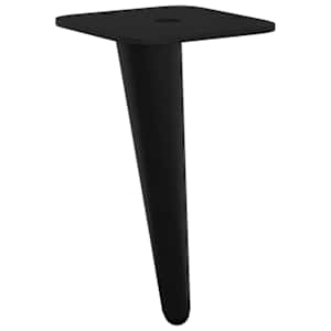 Stojící nohy 2 pcs Černá 56 x 56 x 100 mm Železo - obrázek 6