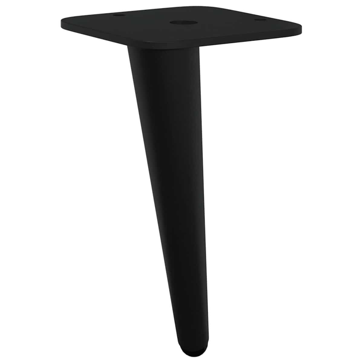 Stående Fødder. Sort 56 x 56 x 100 mm Jern - Billede 6