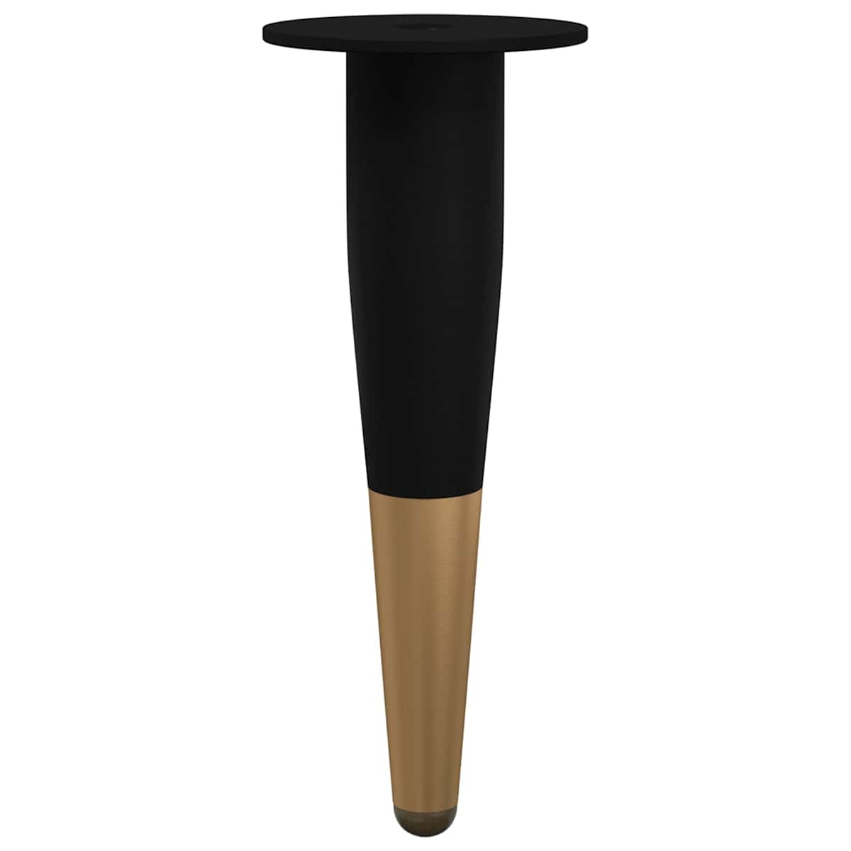 Møbelben. Sort og Guld Ø 40 x 98 mm Jern - Billede 6