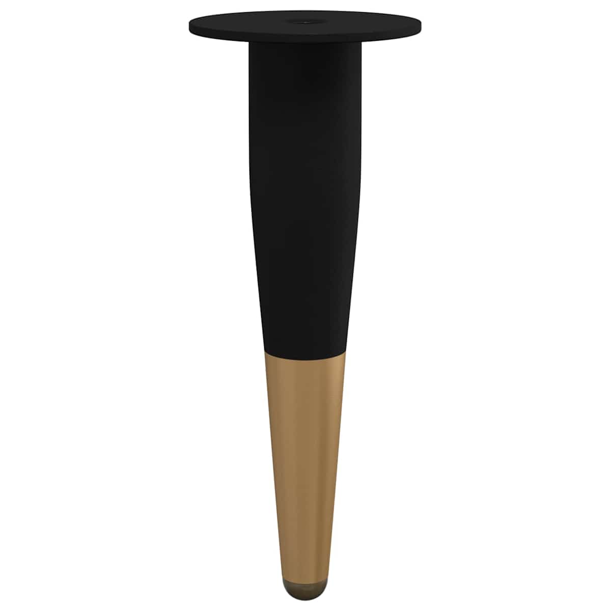 Møbelben. Sort og Guld Ø 40 x 98 mm Jern - Billede 5