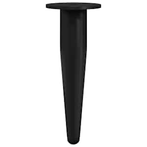 Nábytkové nohy 2 pcs Černá Ø 40 x 98 mm Železo - obrázek 6