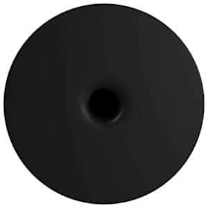Nábytkové nohy 2 pcs Černá Ø 40 x 98 mm Železo - obrázek 7